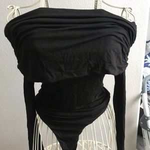 Lovers and friends off shoulder bodysuit